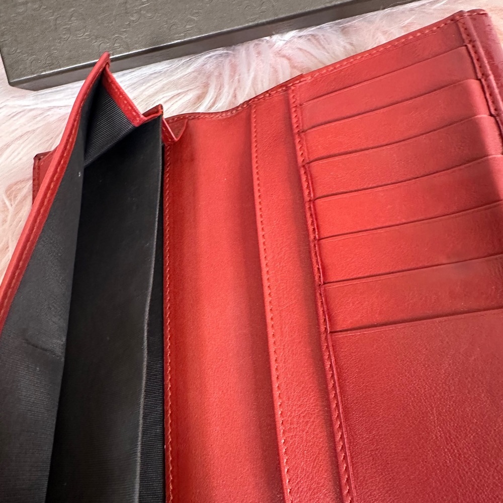 Gucci Red Women's Wallet - Picture 5 of 12